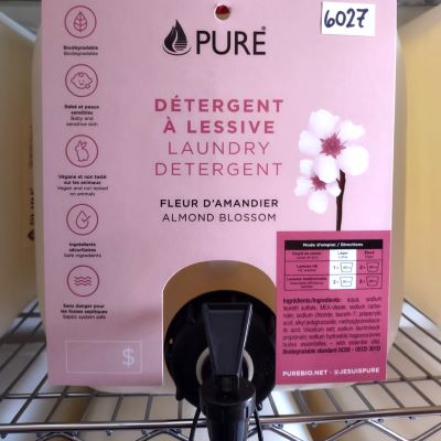 PURE - Détergent à lessive - Fleur d'amandier - Vrac